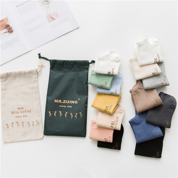 7 Days A Week Cotton His and Hers Socks Gifts - Picture 2 of 8